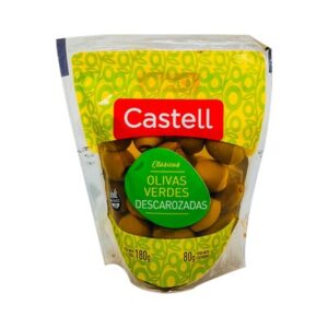 ACEITUNAS VERDE DESCAROZADA 16x70 CASTELL DOY PACK