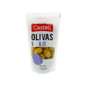 ACEITUNAS VERDE AJO 12x170 CASTELL DOY PACK