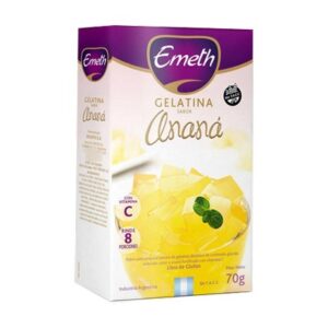 GELATINA ANANA VITAMINAS 6x70 EMETH