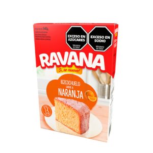 BIZCOCHUELO NARANJA 6X540 RAVANA