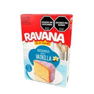 BIZCOCHUELO VAINILLA 6X540 RAVANA
