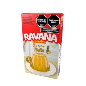 GELATINA ANANA GELATINA 12x50 RAVANA