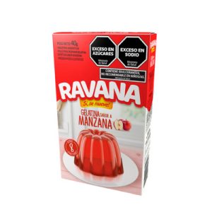GELATINA MANZANA GELATINA 12x50 RAVANA