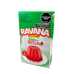 GELATINA FRUTILLA DIET 12X25 RAVANA