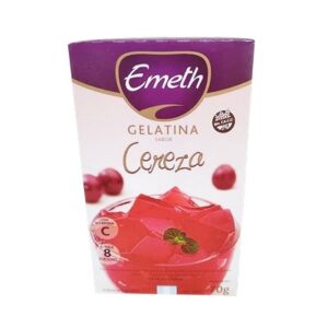 GELATINA CEREZA VITAMINAS 6x70 EMETH