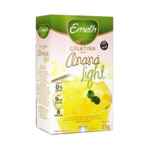 GELATINA ANANA BAJAS CALORIAS 6x25 EMETH