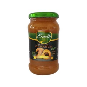 MERMELADA DAMASCO VIDRIO BAJAS CALORIAS 6X390 EMETH