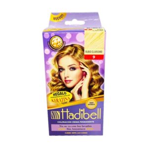 TINTURA RUBIO CLARISIMO (9) x3un HADIBELL