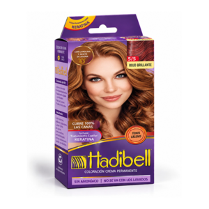 TINTURA ROJO BRILLANTE (5/5) x3un HADIBELL