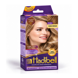 TINTURA RUBIO DORADO (7/3) x3un HADIBELL