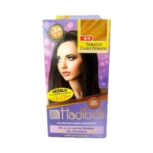 TTINTURA TABACO CLARO DORADO (8/4) x3un HADIBELL