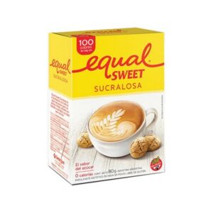 SUCRALOSA SOBRE 6X100 EQUALSWEET