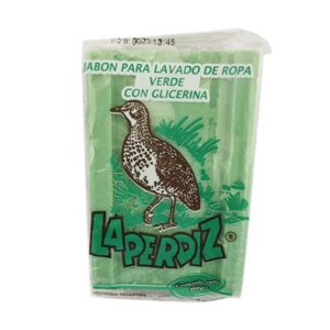 JABON ROPA VERDE con GLICERINA 12x200 LA PERDIZ
