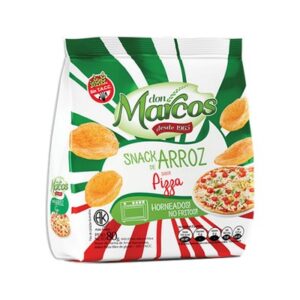 SNACK DE ARROZ PIZZA 18X80 DON MARCO