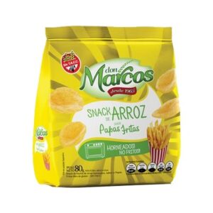 SNACK DE ARROZ PAPAS FRITAS 18X80 DON MARCO