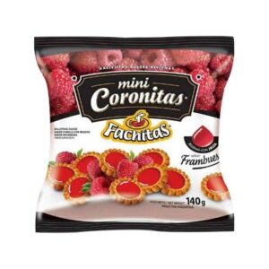 GALLETITAS CORONITAS FRAMBUESA 30X140 FACHITAS