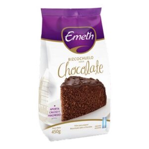BIZCOCHUELO CHOCOLATE FORT POUCH 12x450gr EMETH