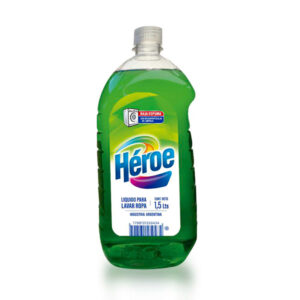 JABON LIQUIDO PARA ROPA BOTELLA 6X1.5L HEROE