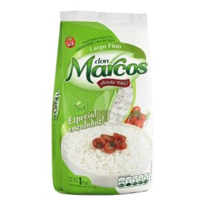 ARROZ GRANO LARGO FINO 10x1kg DON MARCOS