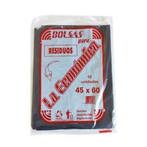 BOLSAS de RESIDUO 45X60 10un x5 LA ECONOMICA