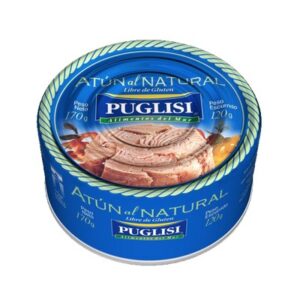 ATUN ENTERO NATURAL 6x170g PUGLISI