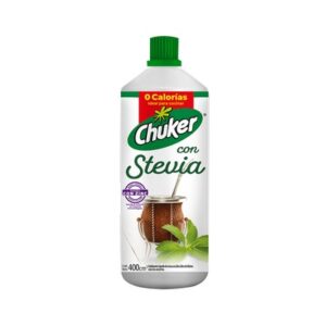 EDULCORANTE CON STEVIA 6X400 CHUKER