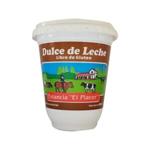 DULCE DE LECHE POTE PLASTICO 12x400gr EL PLACER