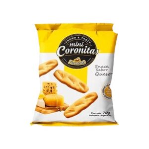 SNACK MINI CORONITAS QUESO 30X70 FACHITAS