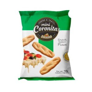 SNACK MINI CORONITAS PIZZA 30X70 FACHITAS
