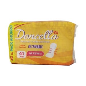 PROTECTOR DIARIO RESPIRABLE PERFUMADO 15X40 DONCELLA