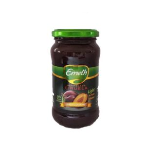 MERMELADA CIRUELA VIDRIO BAJAS CALORIAS 6X390 EMETH