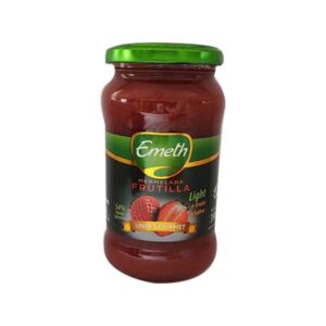 MERMELADA FRUTILLA VIDRIO BAJAS CALORIAS 6X390 EMETH