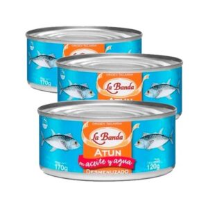 ATUN DESMENUZADO EN ACEITE 6x4170g LA BANDA