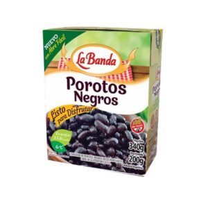 POROTO NEGRO 6x350g CAJA TETRA LA BANDA