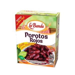 POROTO COLORADO 6x350g CAJA TETRA LA BANDA