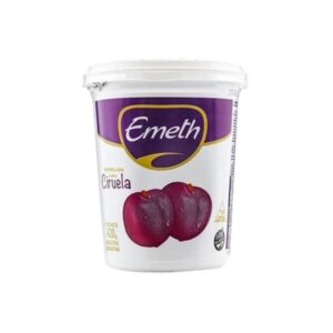 MERMELADA CIRUELA POTE 12X420gr EMETH
