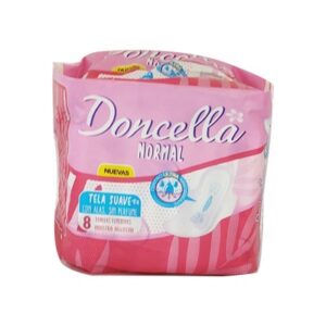 TOALLA FEMENINA Con ALAS 10X8 DONCELLA