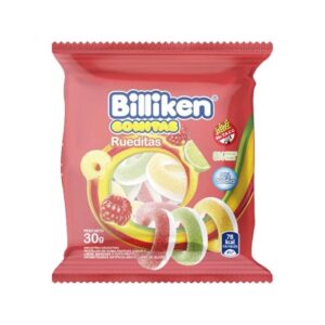 GOMITAS RUEDITAS 12X30g BILLIKEN