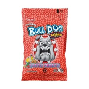PASTILLAS ACIDAS TUTTI FRUTTI 12X30g BULL DOG