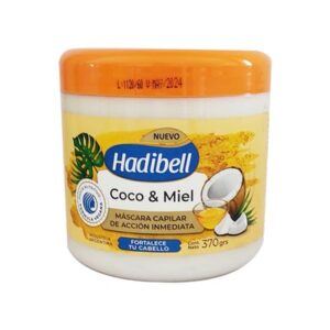MASCARA DE COCO/MIEL 3X370 HADIBELL