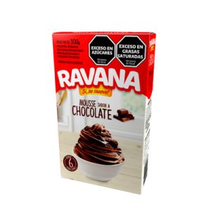MOUSSE CHOCOLATE 12x100 RAVANA