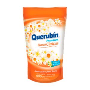 SUAVIZANTE ROPA QUERUBIN DOY PACK FLORES CITRICAS 12x900 QUERUBIN