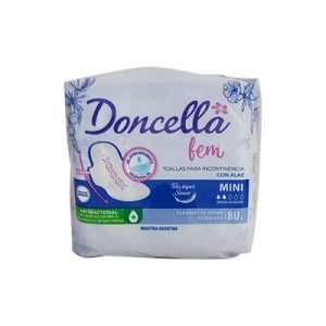 TOALLITA INCONTINENCIA MINI 50X8 DONCELLA