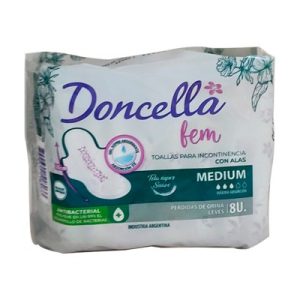 TOALLITA INCONTINENCIA MEDIUM 50X8 DONCELLA