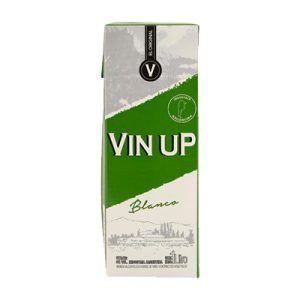 VINO EN TETRA PACK BLANCO 8x1000ml VIN UP
