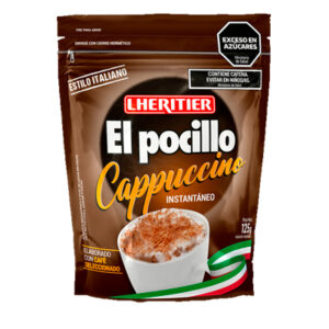 CAFE CAPPUCCINO DOY PACK 12X125 EL POCILLO