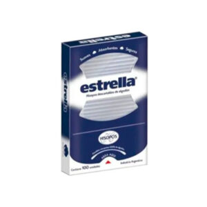 HISOPOS ESTUCHE 24X100 ESTRELLA