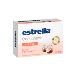 JABON TOCADOR COCO PURO CLASICO 36x100 ESTRELLA