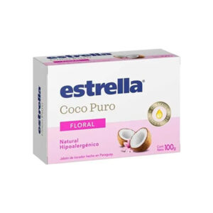 JABON TOCADOR COCO PURO FLORAL 36x100 ESTRELLA