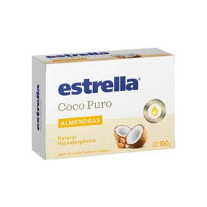 JABON TOCADOR COCO PURO ALMENDRAS 36x100 ESTRELLA